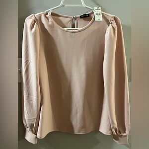 Elegant Women's Blush Pink Top